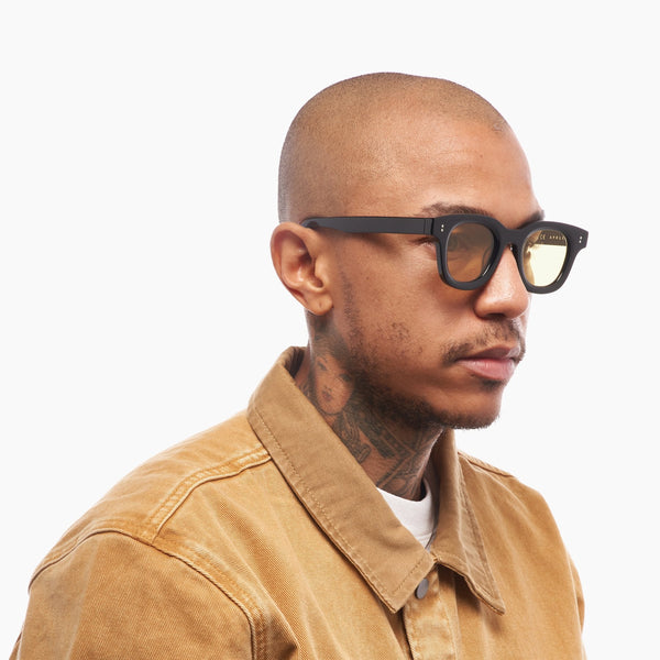 Apollo / Black Acetate & Yellow Lens - Shade Files